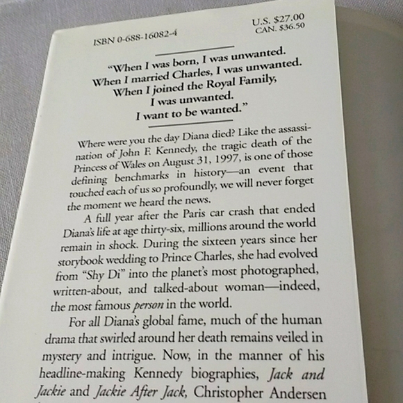 Bestselling "The Day Diana Died" Hardcover Book - Picture 3 of 4